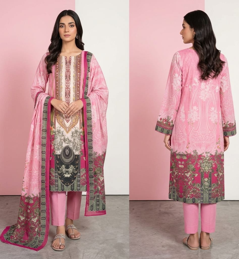 Vellura Luxury Premium EID Collection 3 Piece Cotton Set